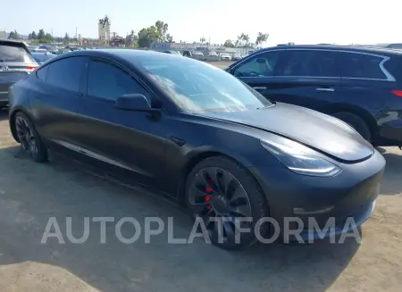 TESLA MODEL 3 2021 vin 5YJ3E1EC8MF926175 from auto auction Iaai