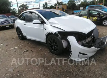 TESLA MODEL X 2023 vin 7SAXCBE59PF411224 from auto auction Iaai