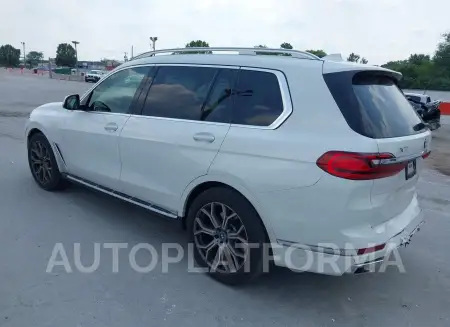 BMW X7 2020 vin 5UXCW2C09L9B75593 from auto auction Iaai