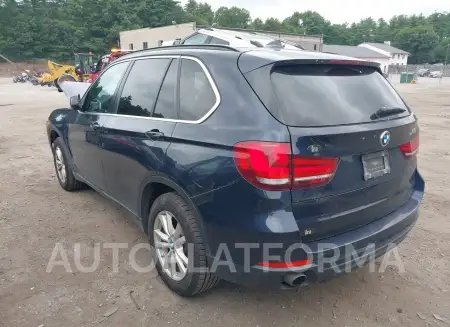 BMW X5 2015 vin 5UXKR0C58F0P13449 from auto auction Iaai