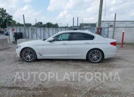 BMW 540I 2018 vin WBAJE5C53JG918096 from auto auction Iaai