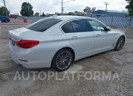 BMW 540I 2018 vin WBAJE5C53JG918096 from auto auction Iaai