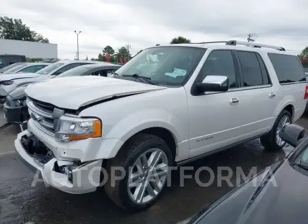 FORD EXPEDITION EL 2017 vin 1FMJK1LT8HEA58314 from auto auction Iaai