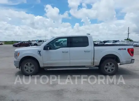 FORD F-150 2022 vin 1FTFW1E54NFB49972 from auto auction Iaai