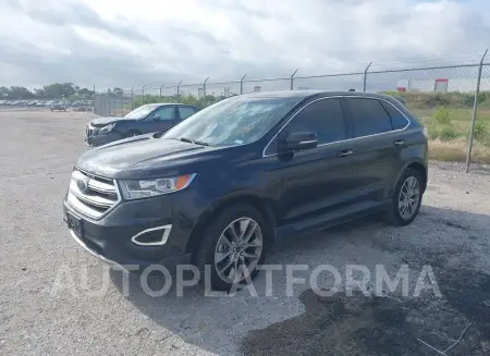 FORD EDGE 2015 vin 2FMPK3K8XFBB60225 from auto auction Iaai