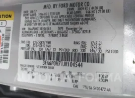 FORD FUSION 2018 vin 3FA6P0H71JR104544 from auto auction Iaai