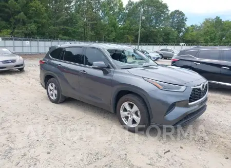 Toyota Highlander 2021 2021 vin 5TDCZRAH9MS536055 from auto auction Iaai