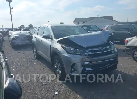 TOYOTA HIGHLANDER 2018 vin 5TDDZRFH7JS865281 from auto auction Iaai