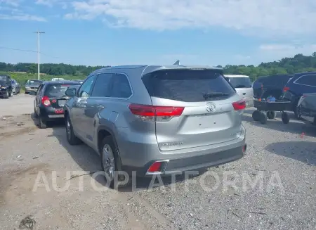 TOYOTA HIGHLANDER 2018 vin 5TDDZRFH7JS865281 from auto auction Iaai