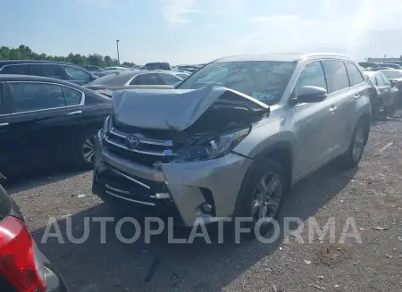 TOYOTA HIGHLANDER 2018 vin 5TDDZRFH7JS865281 from auto auction Iaai