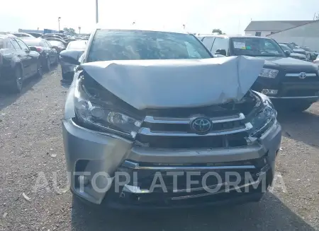 TOYOTA HIGHLANDER 2018 vin 5TDDZRFH7JS865281 from auto auction Iaai