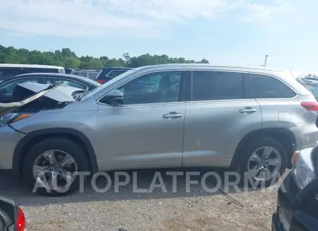 TOYOTA HIGHLANDER 2018 vin 5TDDZRFH7JS865281 from auto auction Iaai