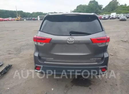 TOYOTA HIGHLANDER 2017 vin 5TDDZRFH8HS358156 from auto auction Iaai