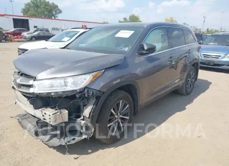 TOYOTA HIGHLANDER 2017 vin 5TDJZRFH7HS444335 from auto auction Iaai