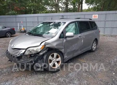 TOYOTA SIENNA 2015 vin 5TDKK3DC5FS611026 from auto auction Iaai