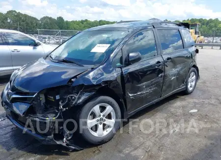 TOYOTA SIENNA 2018 vin 5TDKZ3DC2JS939380 from auto auction Iaai