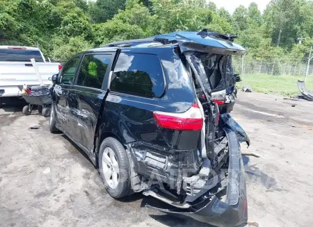 TOYOTA SIENNA 2018 vin 5TDKZ3DC2JS939380 from auto auction Iaai