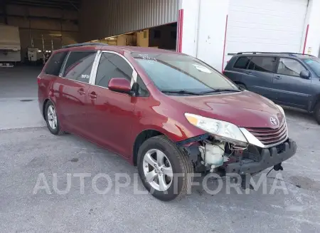 TOYOTA SIENNA 2017 vin 5TDKZ3DC9HS844261 from auto auction Iaai