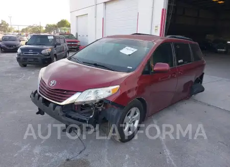 TOYOTA SIENNA 2017 vin 5TDKZ3DC9HS844261 from auto auction Iaai