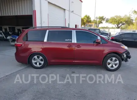 TOYOTA SIENNA 2017 vin 5TDKZ3DC9HS844261 from auto auction Iaai