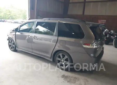 TOYOTA SIENNA 2015 vin 5TDXK3DC1FS591394 from auto auction Iaai