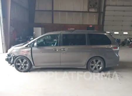 TOYOTA SIENNA 2015 vin 5TDXK3DC1FS591394 from auto auction Iaai