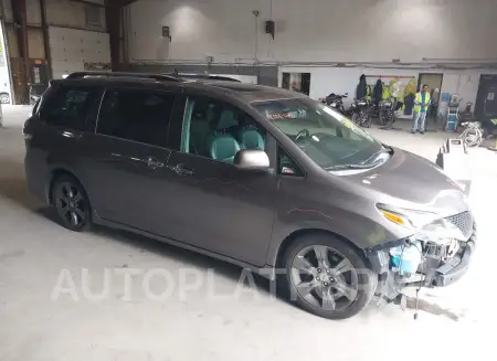 TOYOTA SIENNA 2015 vin 5TDXK3DC1FS591394 from auto auction Iaai