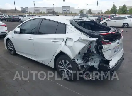 TOYOTA PRIUS PRIME 2021 vin JTDKAMFP1M3191272 from auto auction Iaai