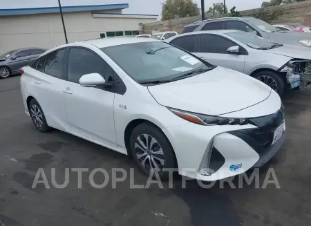 Toyota Prius Prime 2021 2021 vin JTDKAMFP1M3191272 from auto auction Iaai