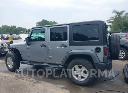 JEEP WRANGLER UNLIMITED 2015 vin 1C4BJWDG5FL592812 from auto auction Iaai