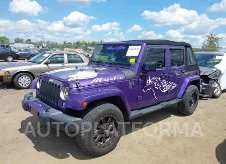 JEEP WRANGLER UNLIMITED 2017 vin 1C4BJWEG3HL667296 from auto auction Iaai