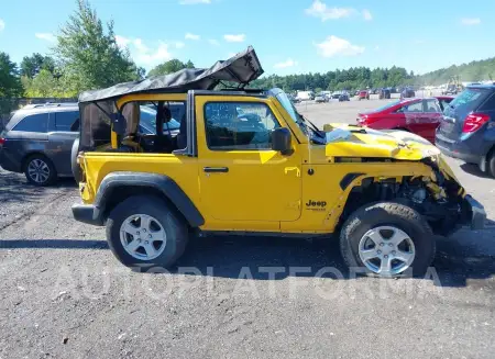 JEEP WRANGLER 2021 vin 1C4GJXAN4MW662603 from auto auction Iaai