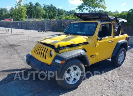 JEEP WRANGLER 2021 vin 1C4GJXAN4MW662603 from auto auction Iaai