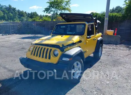 JEEP WRANGLER 2021 vin 1C4GJXAN4MW662603 from auto auction Iaai