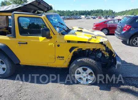 JEEP WRANGLER 2021 vin 1C4GJXAN4MW662603 from auto auction Iaai