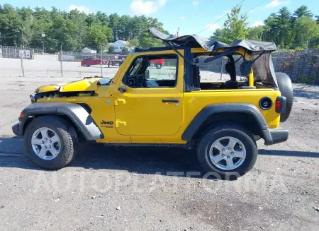 JEEP WRANGLER 2021 vin 1C4GJXAN4MW662603 from auto auction Iaai