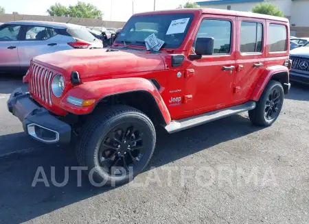 JEEP WRANGLER 4XE 2021 vin 1C4JJXP67MW758117 from auto auction Iaai