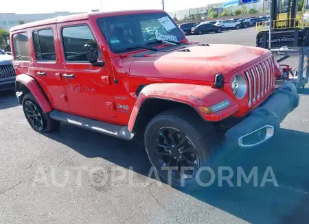 JEEP WRANGLER 4XE 2021 vin 1C4JJXP67MW758117 from auto auction Iaai