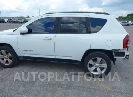 JEEP COMPASS 2016 vin 1C4NJCEA9GD628227 from auto auction Iaai