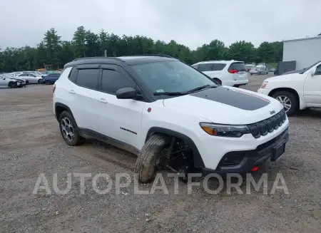 Jeep Compass 2022 2022 vin 3C4NJDDB2NT141071 from auto auction Iaai