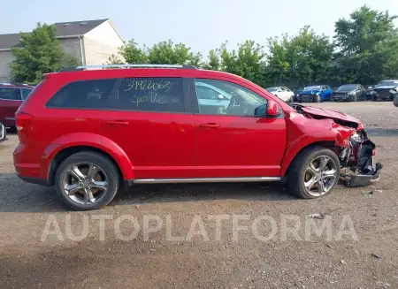 DODGE JOURNEY 2016 vin 3C4PDCGG6GT186518 from auto auction Iaai