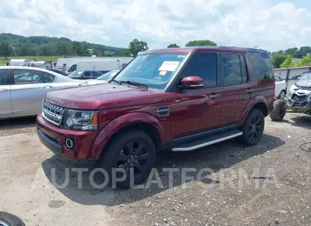 LAND ROVER LR4 2016 vin SALAG2V65GA792958 from auto auction Iaai