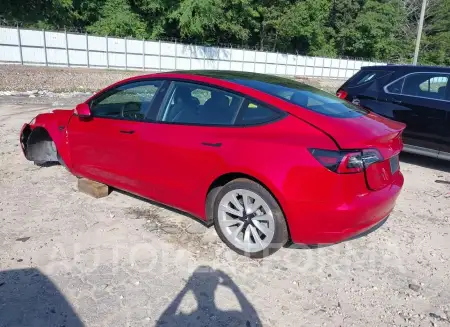 TESLA MODEL 3 2022 vin 5YJ3E1EA1NF286990 from auto auction Iaai