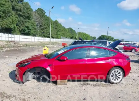 TESLA MODEL 3 2022 vin 5YJ3E1EA1NF286990 from auto auction Iaai