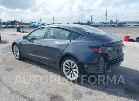 TESLA MODEL 3 2023 vin 5YJ3E1EA4PF435847 from auto auction Iaai