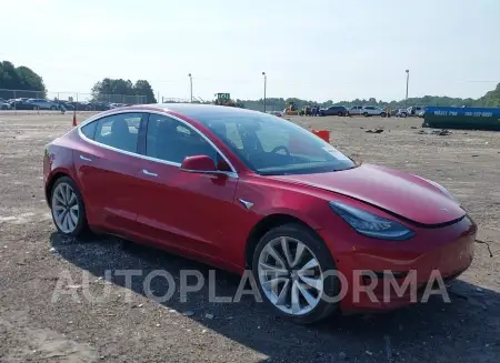 Tesla Model 3 2018 2018 vin 5YJ3E1EA8JF003592 from auto auction Iaai