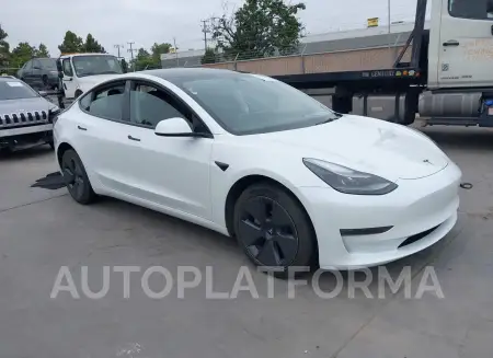 Tesla Model 3 2023 2023 vin 5YJ3E1EA8PF557207 from auto auction Iaai