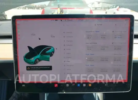 TESLA MODEL 3 2019 vin 5YJ3E1EA9KF300310 from auto auction Iaai