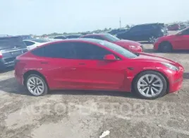 TESLA MODEL 3 2022 vin 5YJ3E1EA9NF185387 from auto auction Iaai