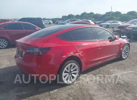 TESLA MODEL 3 2022 vin 5YJ3E1EA9NF185387 from auto auction Iaai